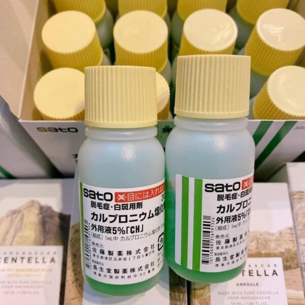 Tinh chất kích thích mọc tóc thảo dược Sato 30ml