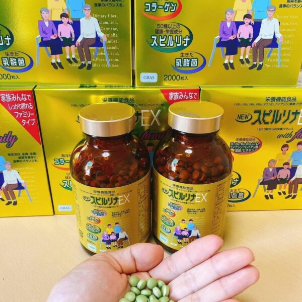 Tảo vàng spirulina EX 1000v
