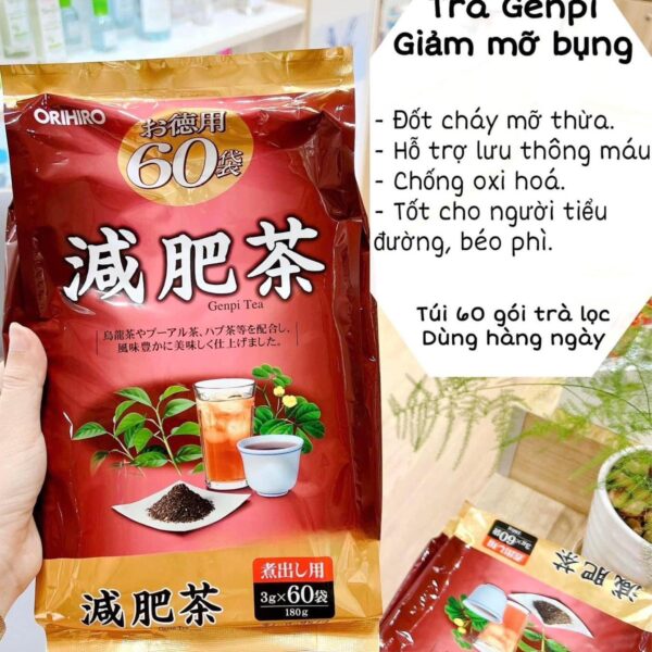 Trà giảm mỡ bụng Genpi