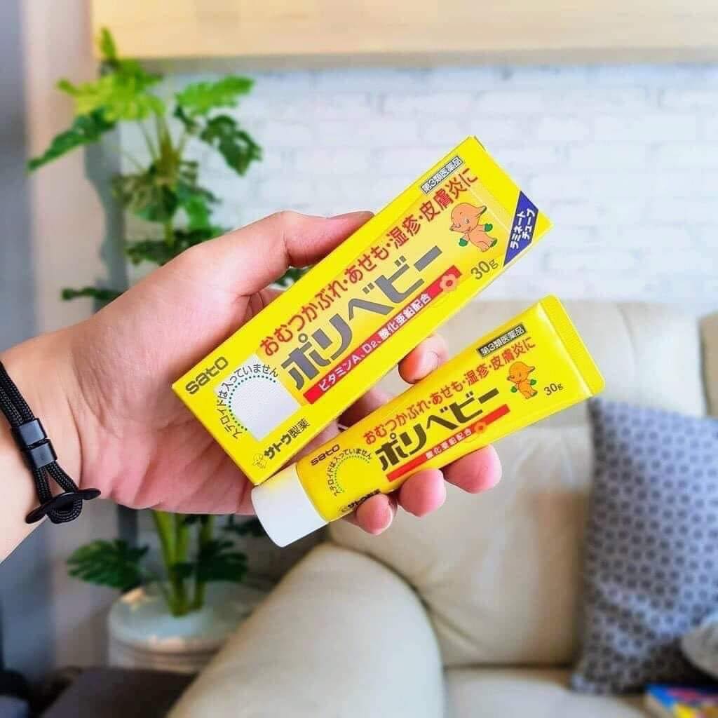Kem chống và trị hăm cho bé Sato 30 g